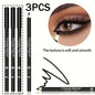 1-20 matite per eyeliner nere impermeabili - Trucco occhi punk liscio, altamente pigmentato, a lunga tenuta, resistente alle sbavature e adatto ai principianti