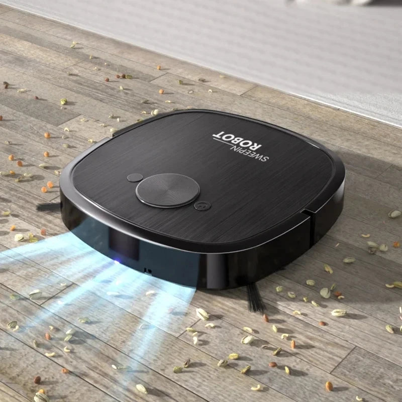 Nuovo Robot Aspirapolvere 3-in-1 Lenovo con Ricarica USB, Robot Domestico Completamente Automatico per Spazzare, Aspirare e Lavare 2026