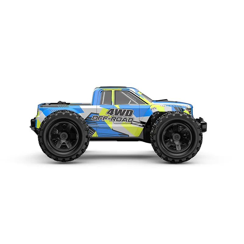 Local+ HYPER GO MJX 12212 1:12 18208 1:18 Monster Truck RC Elettrico a Quattro Ruote Motrici 3S ad Alta Velocità con Motore Brushless, Auto RC Fuoristrada 4x4 con Spedizione Locale in 24h dall'UE