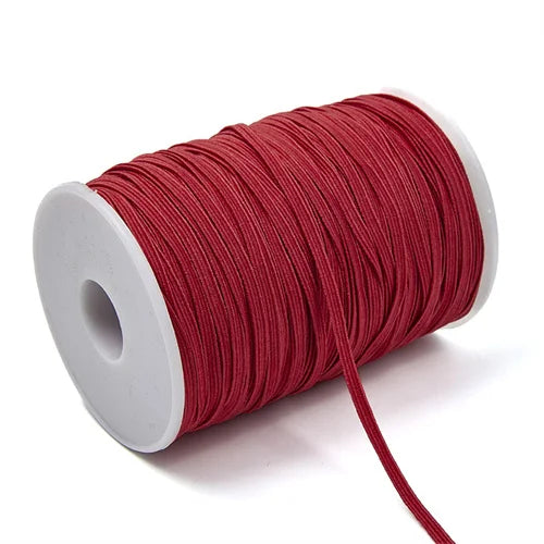 3mm 6mm Elastico colorato Elastico per cucire Nastro elastico Elastico in spandex Fascia per cucire Tessuto Accessori per indumenti fai da te 10 anni