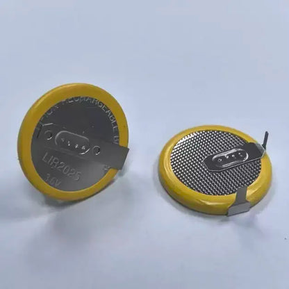 2-50 Pezzi LIR2025 2025 Batteria Ricaricabile con Pin a 90 Gradi per Chiavi Telecomando Auto