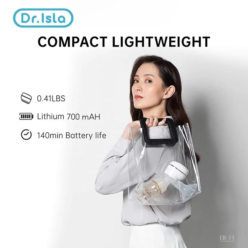 MAMIJOY Tiralatte elettrico portatile USB ricaricabile Silenzioso Estrattore di latte portatile Mungitore automatico Comfort Allattamento al seno