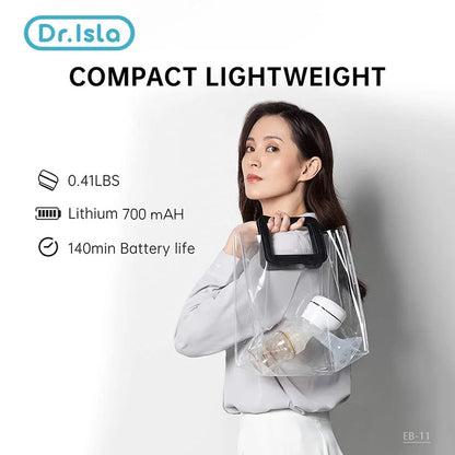MAMIJOY Tiralatte elettrico portatile USB ricaricabile Silenzioso Estrattore di latte portatile Mungitore automatico Comfort Allattamento al seno