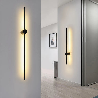 Lampada da parete moderna a LED 350 ° Lampada da parete lunga con rotazione Lampada da parete per camera da letto Soggiorno TV Divano Sfondo Apparecchio di illuminazione per interni