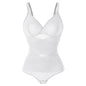 Body modellante per il corpo con controllo della pancia a vita incrociata per le donne Controllo completo del corpo con scollo a V Slip traspiranti in rete Intimo Sollevatore di testa