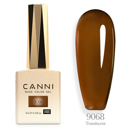 Smalto gel per unghie semipermanente senza CANNI Venalisa Hema da 9 ml Vernice gel colorata a copertura totale Diamante temperato superiore a lunga durata