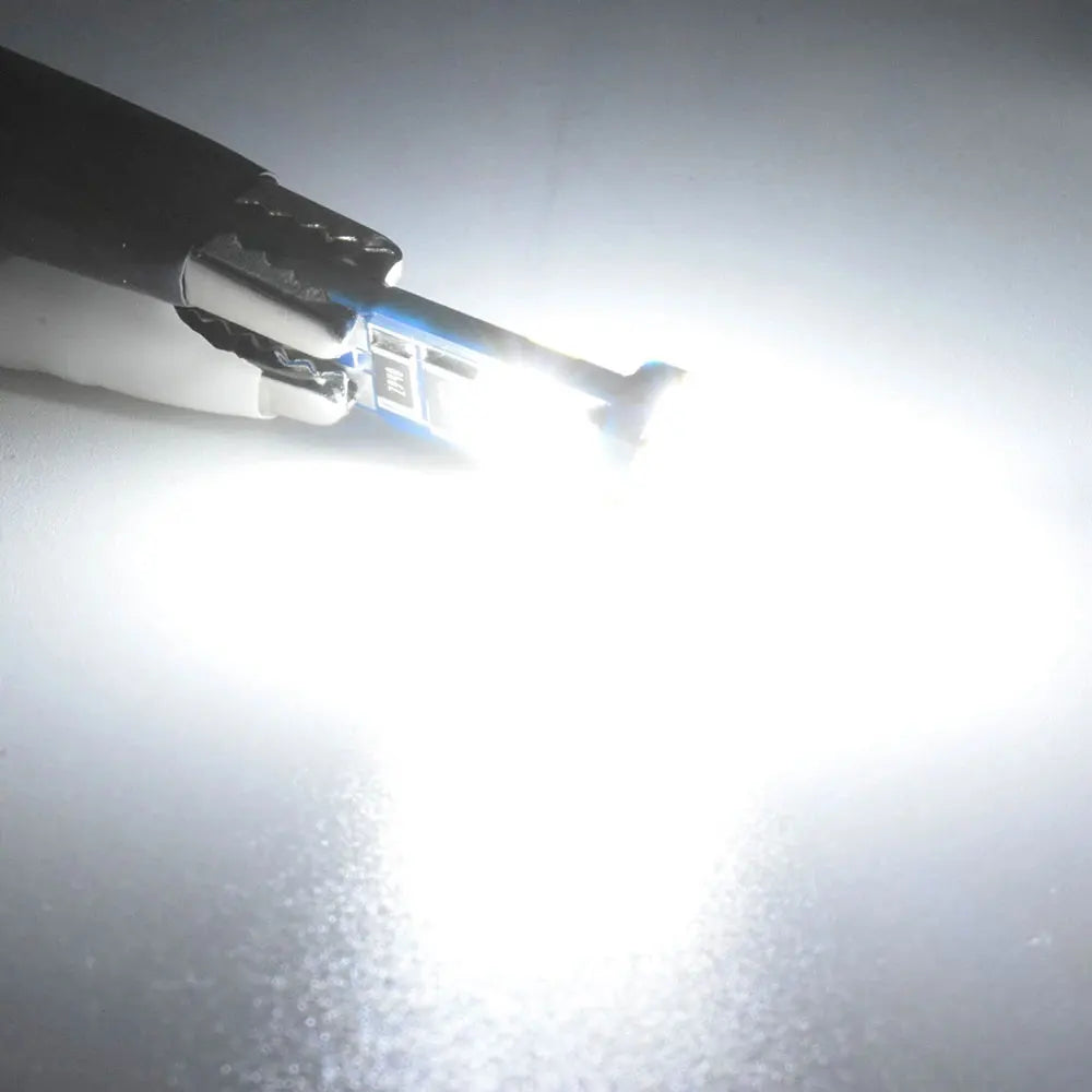 2 Pezzi Luci LED di Posizione per Auto T10 W5W per Fiat 500 500C 500X 2007-2020