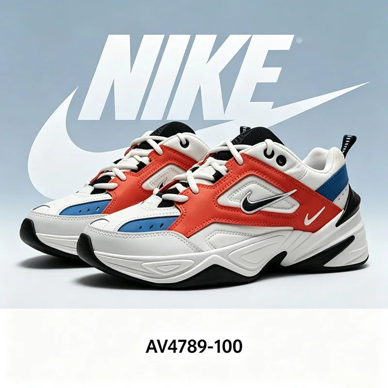 Scarpe Sportive Uomo Nike Originali Autentiche Retrò con Suola Spessa e Rialzata M2K Casual Dad Shoes AV4789-100