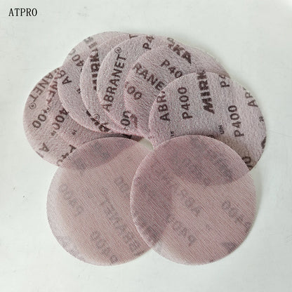 Finlandia MIRKA ABRANET Carta vetrata a rete secca senza polvere, carta vetrata a rete da 5 pollici (125 mm), ideale per la riparazione e il rifinitura della vernice