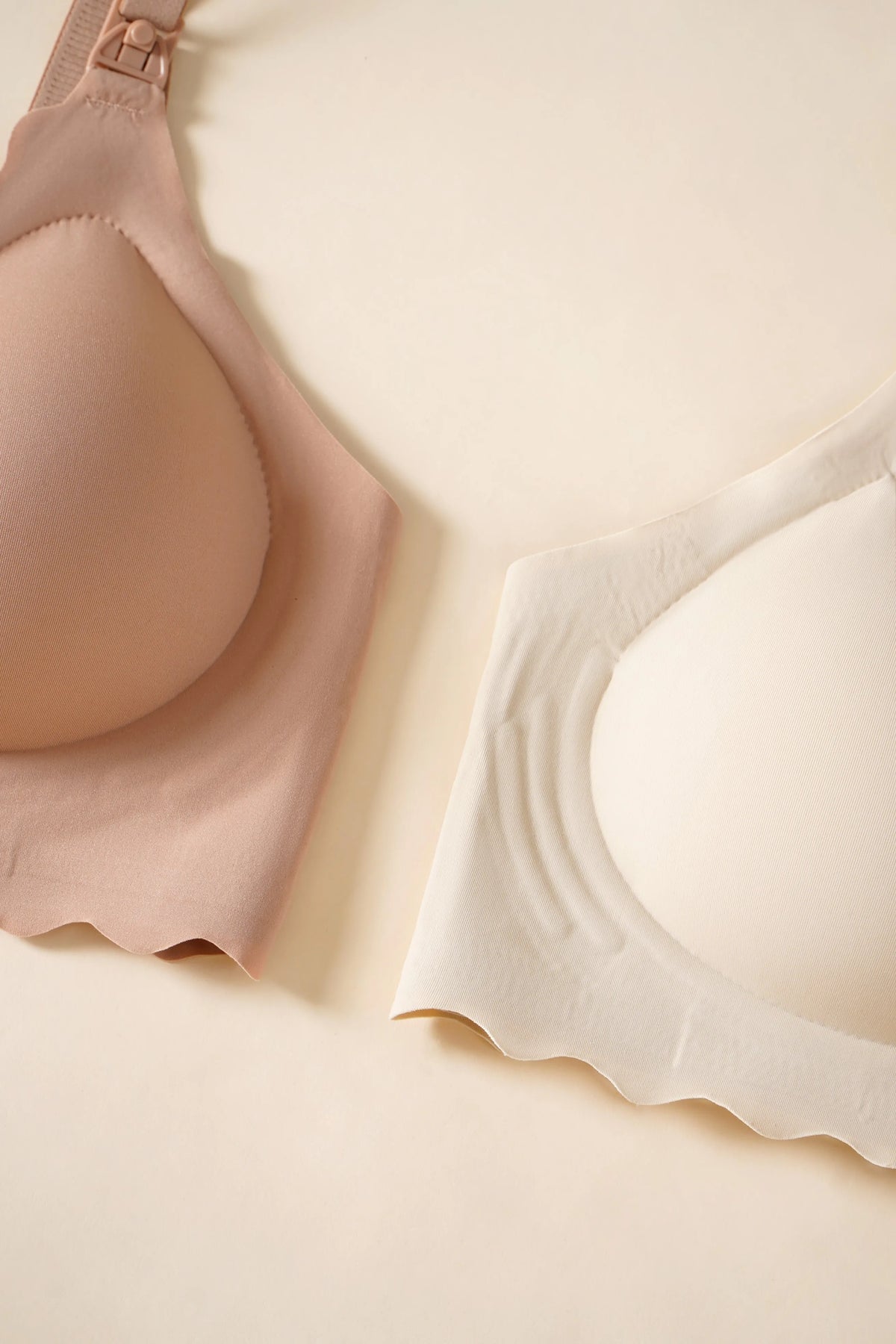 Reggiseno per Allattamento per Donne in Gravidanza con Supporto Morbido Senza Cuciture, Apertura con Un Solo Tocco, Comodo Reggiseno Post-Parto