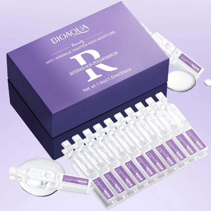 30 pz BIOAQUA Retinolo Vitamina C Siero Viso Set Anti Rughe Anti-età Idratante Sbiancamento Kit Essenza Per Il Viso Cura Della Pelle