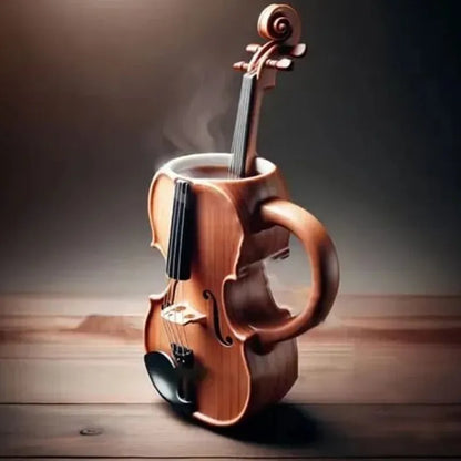 Nuovo unico strumento musicale tazza da caffè creativo 3D sassofono violino tazza nuove tazze tazza di latte regalo di fascia alta ornamenti per il desktop