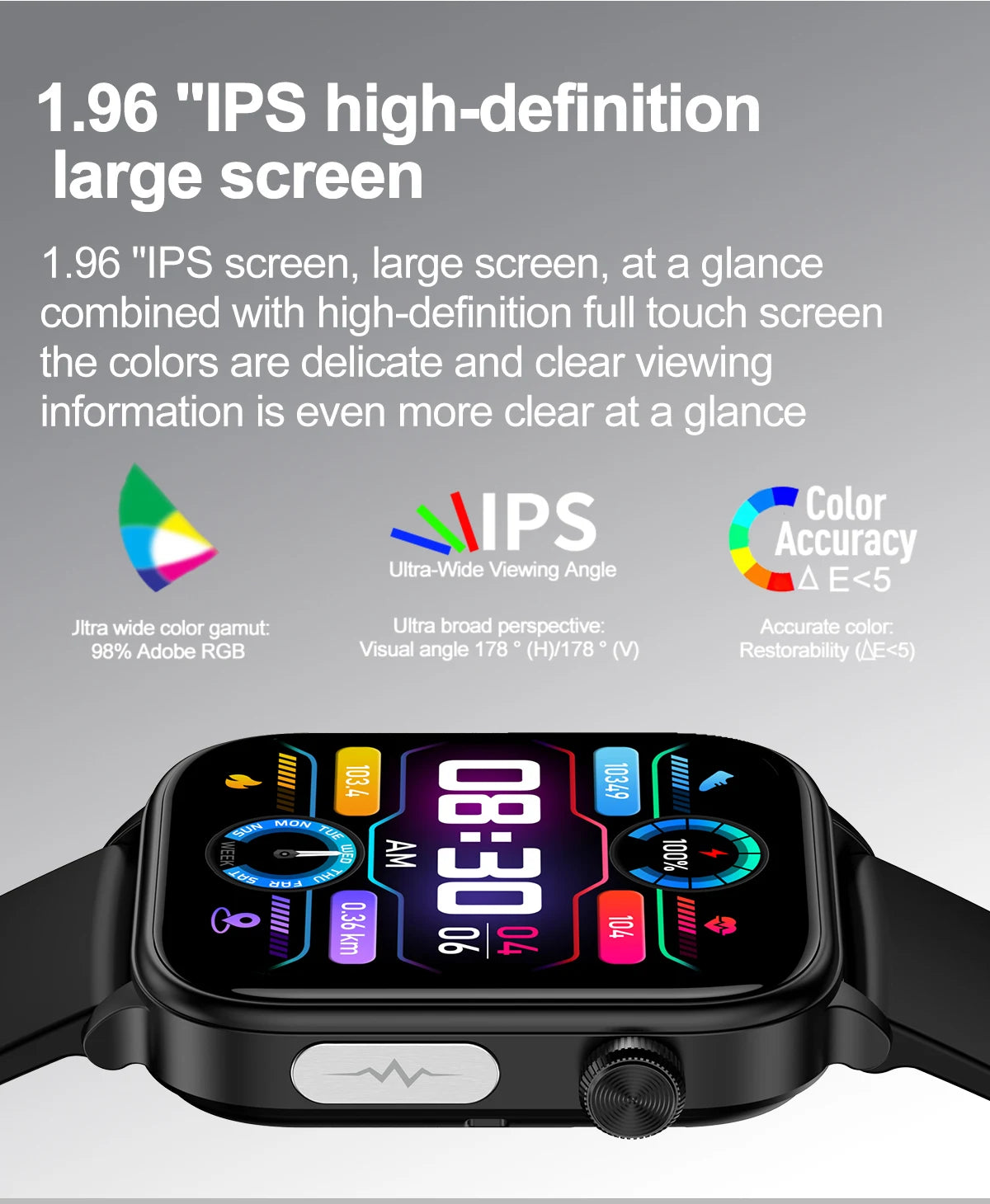 2025 Nuovo AI Diagnosi Lipidi nel sangue Acido urico Test di composizione corporea Smart Watch per uomo ECG + PPG Chiamata Bluetooth Salute Smartwatch