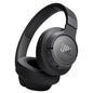 Cuffie wireless JBL Tune 720BT, modello on-ear, con tecnologia Bluetooth 5.0, cancellazione del rumore, ideali per il gaming e lo sport, con funzione vivavoce, 720 BT.