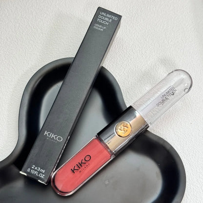KIKO Milano Lip Gloss Kissable Effetto Idratante e Volumizzante Formula Nutriente Lucentezza Brillante Aspetto Naturale Non Appiccicoso Trucco per la Cura delle Labbra