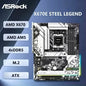 ASROCK X670E STEEL LEGEND X670 Scheda Madre AMD AM5 DDR5 Ryzen 7 7800X3D 9 7950X3D 7900X3D 5 7600X 9600X CPU PCIe 5.0 M.2 ATX