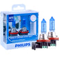 Philips H11 12V 55W Diamond Vision 5000K Lampadine alogene a luce super bianca Fari fendinebbia automatici 12362DVS2