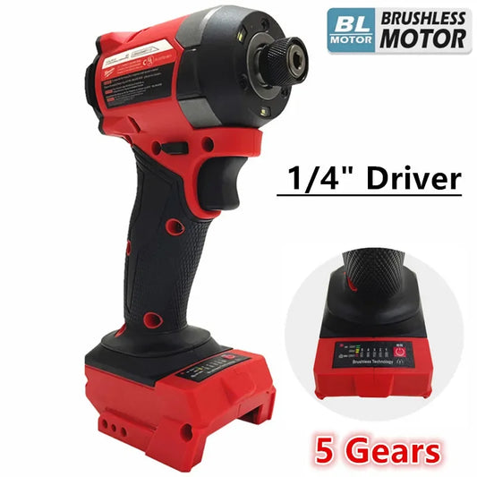 Cacciavite elettrico Milwaukee M12, potente cacciavite a batteria, ideale per lavori di manutenzione domestica e progetti fai-da-te (batteria non inclusa).