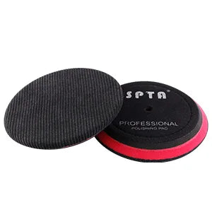 (Vendita singola) SPTA 5 pollici (125mm) Premium Denim Pad rimozione buccia d'arancia tampone per lucidatura auto per piastra di supporto lucidatrice per auto