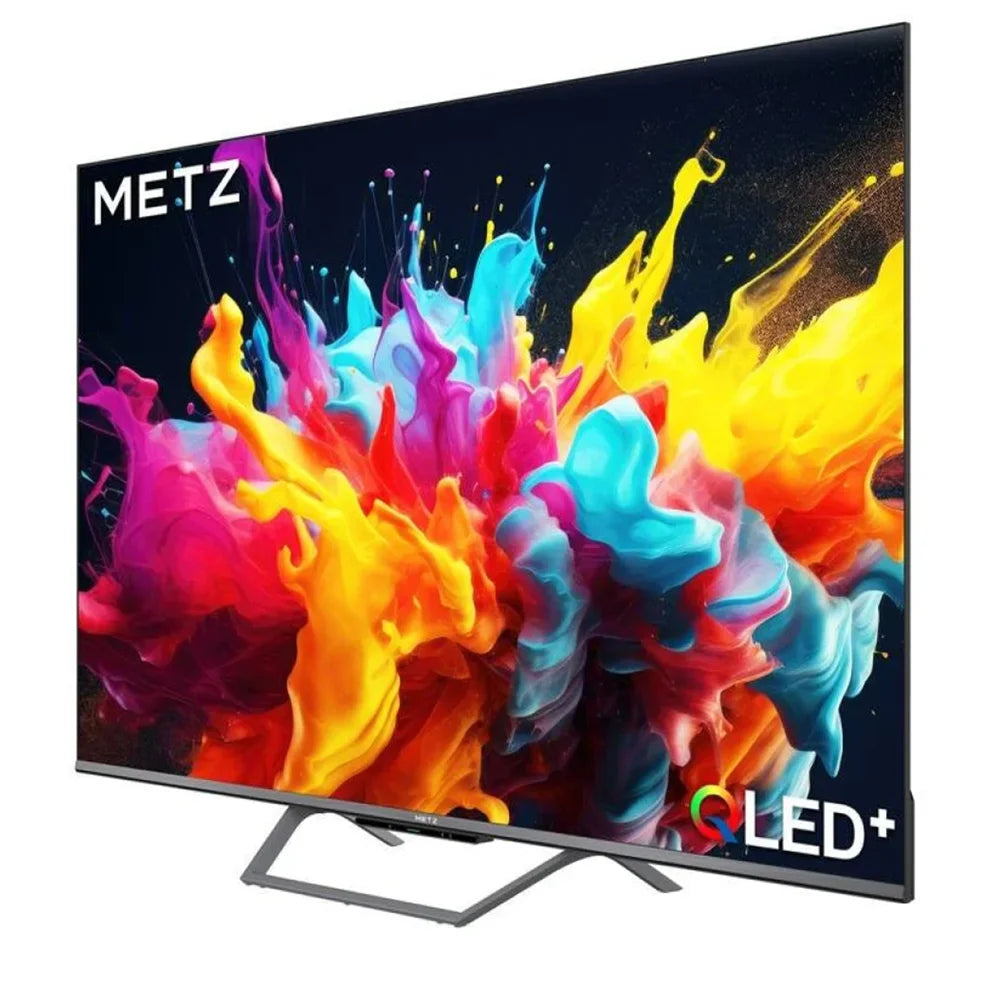 Smart TV Metz Qled+ 4K UHD 43" con Google TV e schermo opaco antiriflesso, Dolby Vision, Dolby Atmos, HDR, Wi-Fi 2024 43Mqe7600Z