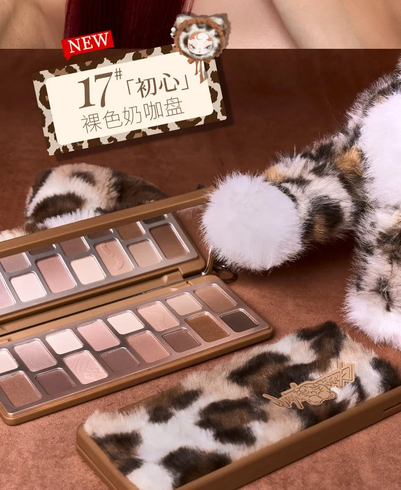 Qianyan Cheeryep Nuova Palette Ombretti 16 Colori Qianyan Glitter Camaleonte Opaco Perlescente Flash Plate Qian Yan Cowherd Sequins
