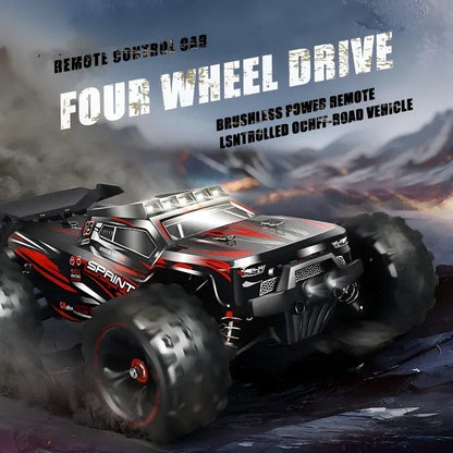 1:14 85KM/H o 50KM/H 4WD RC Auto con telecomando a LED Camion Drift Monster 4x4 ad alta velocità per bambini Vs Wltoys 144001   Giocattoli