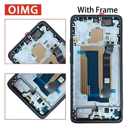 6.67 "AMOLED Per Xiaomi Poco X7 Pro Display Lcd Touch Screen Digitizer Assembly di Ricambio Per PocoX7 Pro 2412DPC0AG Display