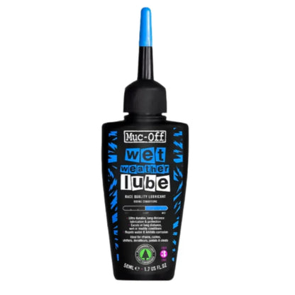 Lubrificante per Catene Muc-Off 50ml, per Uso a Secco o Bagnato, Adatto a Tutte le Condizioni Atmosferiche, Riduce l'Attrito e Garantisce Cambi Fluidi per Biciclette da Strada e MTB