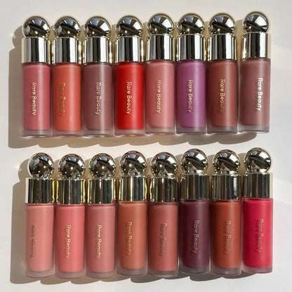 Rare Beauty Makeup Blush Liquido Funzionale, Duraturo, Leggero, Facile da Applicare, Crema Blush Impermeabile, Alta Resa Cromatica, Tono della Pelle