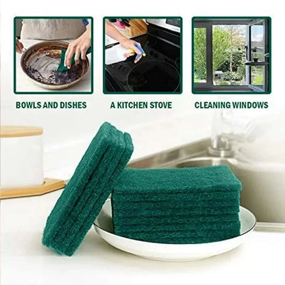 10/20/Pcs Scrub Pad Cucina Domestica Rimozione Olio Lavastoviglie Pentola Pad Senza Graffi Multiuso Riutilizzabile Pulizia Dishrag
