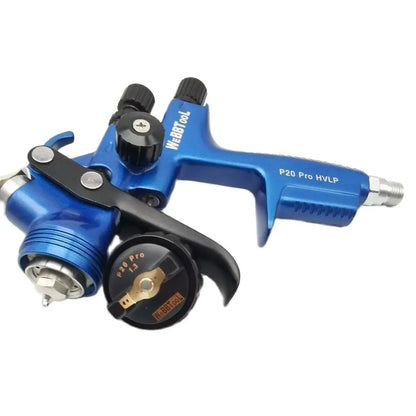 Pistola a spruzzo per vernice di alta qualità HVLP P20 Pro pistola a spruzzo ad aria per auto pistola a spruzzo professionale da 1.3mm