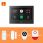 Sistema di allarme domestico Staniot da 7 pollici, wireless, WiFi, 4G, Tuya Smart, kit di protezione di sicurezza con sirena integrata da 115 dB e batteria da 5000 mAh