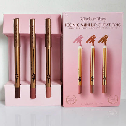 Nuovo set di rossetto e eyeliner Hot Charlotte 4 colori 5,5ml + blush in stick colorato in polvere acquosa Tilbury Cosmetics