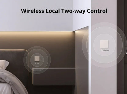 Sonoff TX Ultimate SONOFF T5 86 Interruttore da parete Sonoff Accesso completamente touch Bordo luminoso a LED Telecomando multi-sensorio tramite EWeLink
