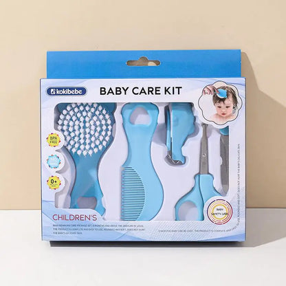 Set di 13 Pezzi per la Cura del Bambino, Kit Portatile per Toelettatura e Cura delle Unghie