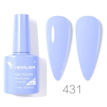 VENALISA Smalto gel per unghie da 7,5 ml Sparkle Glitter Diamante Brillante Colori estivi Semi permanente Soak off Vernice gel per unghie UV LED