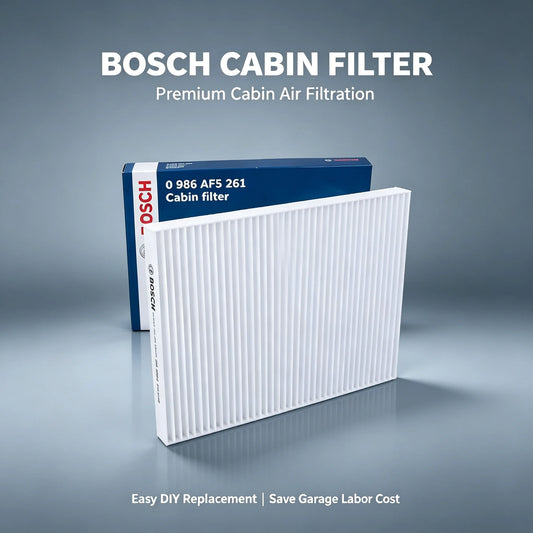 Filtro abitacolo Bosch AF5261 per VW Golf VI/Bora/Jetta/New Beetle/Polo VI/Passat; per Škoda Octavia; per Audi A3 TT [codice originale: 1J0819644A]