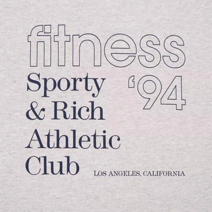 Anni '90 Vintage Athletic Club Stampa Felpe in pile spesso grigio Autunno Manica lunga Donna Girocollo Pullover Ins Maglioni di moda