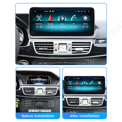 2026 Nuovo Android 15 128GB ROM Autoradio Wireless CarPlay Auto Multimedia per Mercedes Classe E W212 S212 2009-2015 Sistema NTG4.0 NTG4.5 NTG5.0 Lettore Video 4K Monitor Telecamera