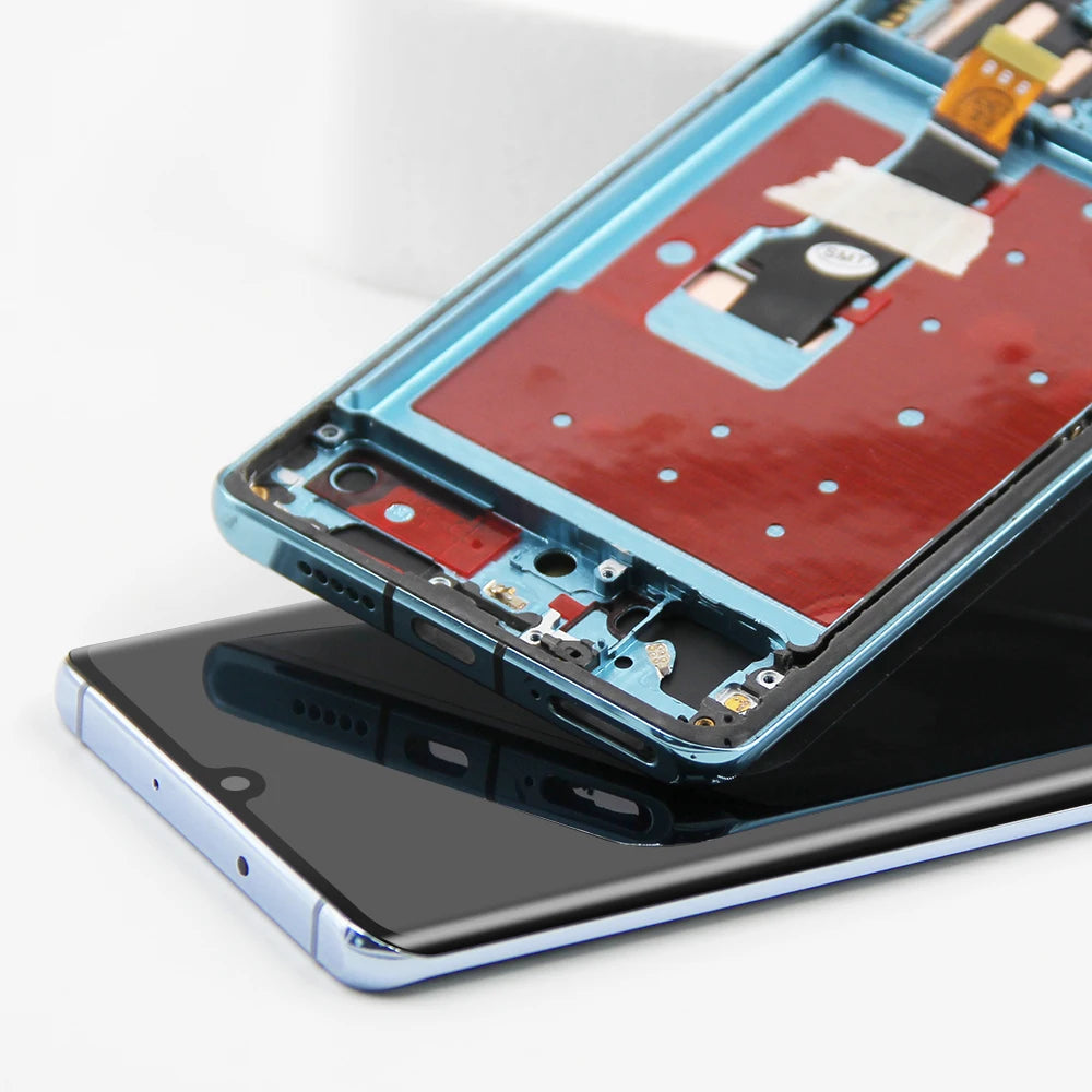 Schermo OLED per pantalla Huawei P30 Pro Display LCD Touch Screen digitale con impronta digitale per sostituzione Huawei P30 Pro VOG-L29
