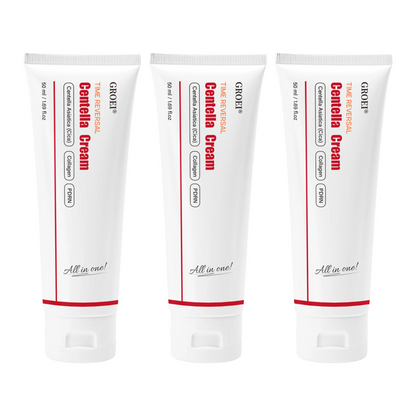 Crema Viso al Collagene e Centella, Idratante con Acido Ialuronico, Leggera, per una Pelle Liscia, Morbida ed Elastica, Nutriente e Illuminante