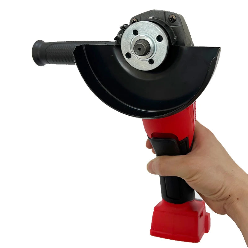 Smerigliatrice Angolare Milwaukee 125mm, Macchina per Lucidatura e Taglio, Interruttore a Leva Senza Blocco, Utensili Elettrici a Batteria