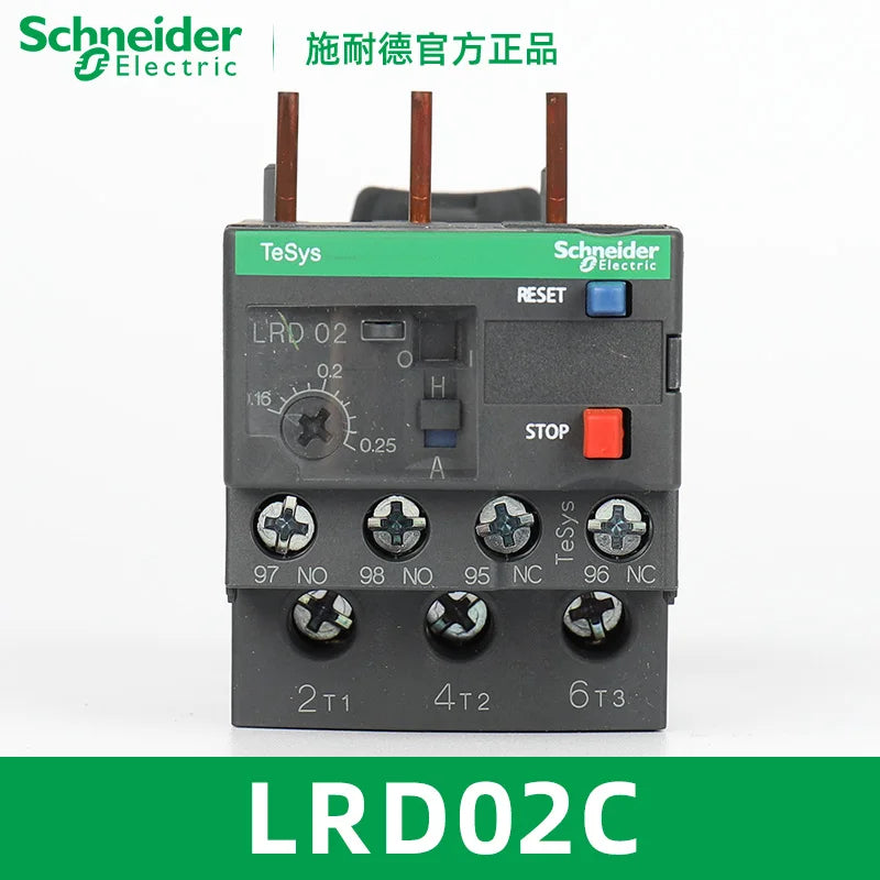 Relè Schneider Electric LRD01/3/5/6/7/8/10/12/14/16/21/22/32C, Relè di Sovraccarico Termico LAD7B106C