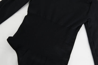 Body a maniche lunghe Perizoma Shapewear Donna New Slim Tummy Control Intimo Pancia Sottoseno Corsetto Abbigliamento femminile Autunno
