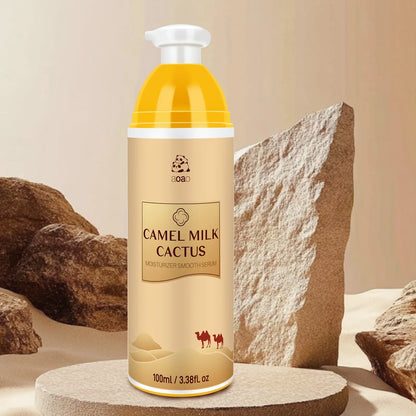 Lozione Corpo al Latte di Cammello con Olio di Avocado e Acido Ialuronico, Emulsione Idratante ad Alta Idratazione, Crema Corpo Nutriente per Pelle Secca, Adatta per Viso e Corpo, 100ml
