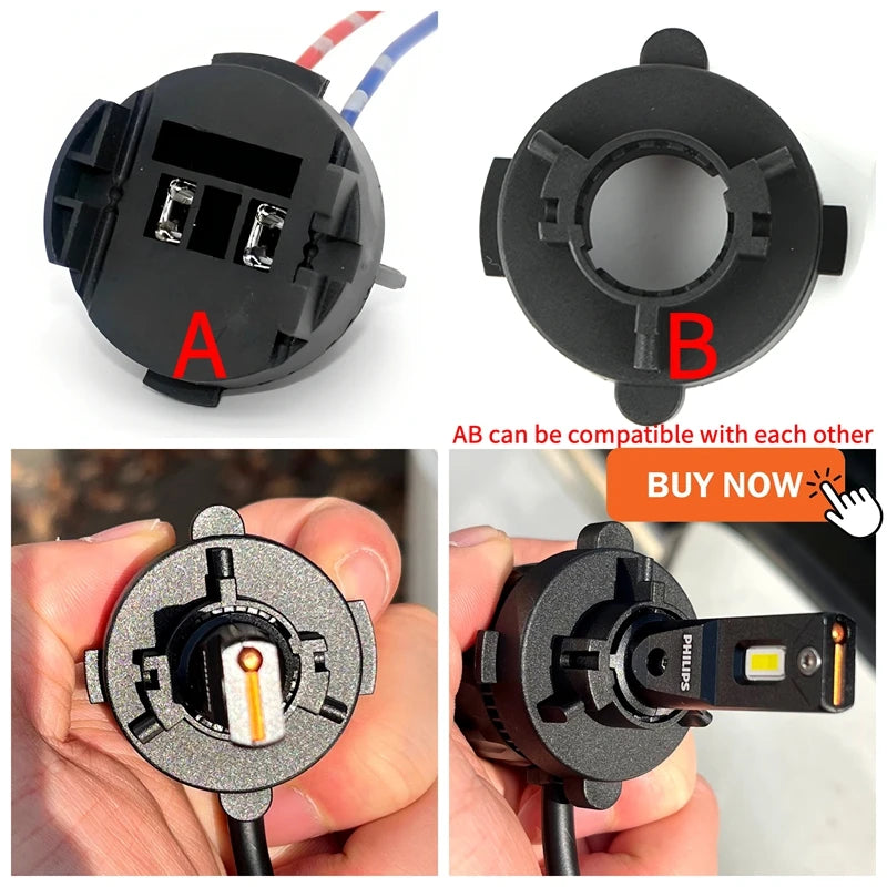 Philips Ultinon Rally 3590 H7 Lampadine per fari a LED 90W ad alta potenza H1 H4 H8 H11 9005 HB3 9006 HB4 9012 HIR2 Lampade automatiche Fendinebbia