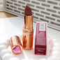 Rossetto in stick Charlotte New Pink Diamond Gold, fard in polvere colorato, lucidalabbra alla frutta, 4 colori, cosmetici portatili Tilbury