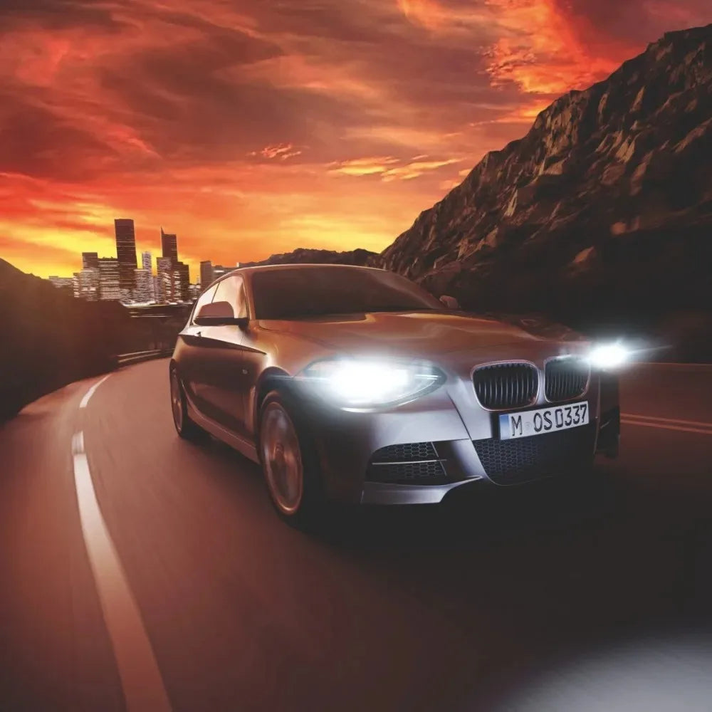 OSRAM H4 H7 H11 12V Luce alogena per auto Interruttore notturno Laser Lampade automatiche di prossima generazione + Luminosità 150% Lampadine originali, 2X