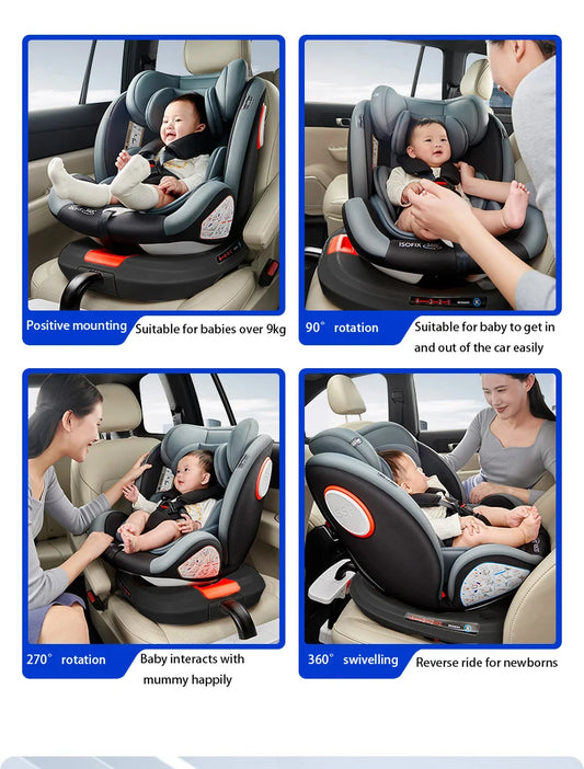 Seggiolino auto Magic ZC L007 ISOFIX girevole