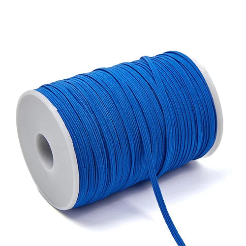 3mm 6mm Elastico colorato Elastico per cucire Nastro elastico Elastico in spandex Fascia per cucire Tessuto Accessori per indumenti fai da te 10 anni